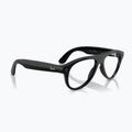 Ochelari cu cameră Ray-Ban Meta Aviator shiny black/trs g. green 4