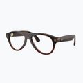 Ochelari cu cameră Ray-Ban Meta Aviator transp. umber/trs jade