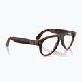Ochelari cu cameră Ray-Ban Meta Aviator transp. umber/trs jade 4
