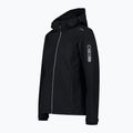 Jachetă CMP Zip Hood pentru femei cu glugă neagră 39A5006 2