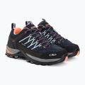 Încălțăminte de trekking pentru femei CMP Rigel Low blue/giada/peach 5