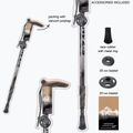 Bețe de nordic walking  Fizan Classic Micro grey 3