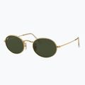 Ochelari de soare Ray-Ban Oval arista gold/green g-15 4