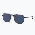 Ochelari de soare Ray-Ban RB3588 matt black/dark blue 4