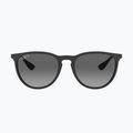 Ochelari de soare Ray-Ban Erika matt black/grey 2