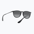 Ochelari de soare Ray-Ban Erika matt black/grey 6