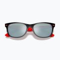 Ochelari de soare Ray-Ban RB2132M Scuderia black/silver flash 3