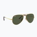 Ochelari de soare Ray-Ban Aviator Metal II gold arista/green g-15