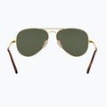 Ochelari de soare Ray-Ban Aviator Metal II gold arista/green g-15 5