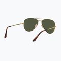 Ochelari de soare Ray-Ban Aviator Metal II gold arista/green g-15 6