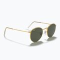Ochelari de soare Ray-Ban Round Metal gold/green g-15 4