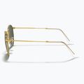 Ochelari de soare Ray-Ban Round Metal gold/green g-15 7