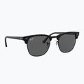 Ochelari de soare Ray-Ban Clubmaster Marble black/dark grey
