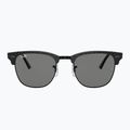 Ochelari de soare Ray-Ban Clubmaster Marble black/dark grey 2