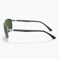 Ochelari de soare Ray-Ban Rb3671 Polarized+ Lenses black silver/dark green polarized+ 7
