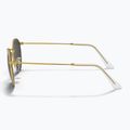 Ochelari de soare Ray-Ban Round Metal gold/black polarized 7