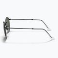 Ochelari de soare Ray-Ban Round Metal black/green g-15 7