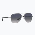 Ochelari de soare Ray-Ban RB3683 brass/blue grey polarized