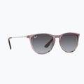 Ochelari de soare pentru copii Ray-Ban Erika transparent violet/grey gradient