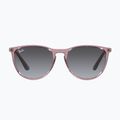 Ochelari de soare pentru copii Ray-Ban Erika transparent violet/grey gradient 2