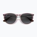Ochelari de soare pentru copii Ray-Ban Erika transparent violet/grey gradient 3
