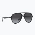 Ochelari de soare Ray-Ban RB4376 black/grey gradient