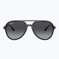 Ochelari de soare Ray-Ban RB4376 black/grey gradient 2
