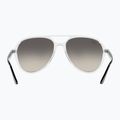 Ochelari de soare Ray-Ban RB4376 polarized transparent/grey gradient 3