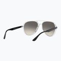 Ochelari de soare Ray-Ban RB4376 polarized transparent/grey gradient 4