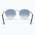 Ochelari de soare Ray-Ban New Round silver/blue 5