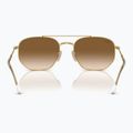 Ochelari de soare Ray-Ban RB3707 Polarized+ Lenses arista gold/brown 5