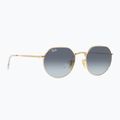 Ochelari de soare Ray-Ban Jack arista gold/blue grey