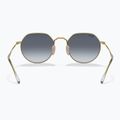 Ochelari de soare Ray-Ban Jack arista gold/blue grey 5