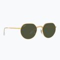 Ochelari de soare Ray-Ban Jack gold/green