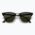 Ochelari de soare Ray-Ban Clubmaster Classic black/gold/green g-15 3