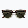 Ochelari de soare Ray-Ban Clubmaster Classic tortoiseshell/gold/green g-15 3