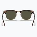 Ochelari de soare Ray-Ban Clubmaster Classic tortoiseshell/gold/green g-15 5