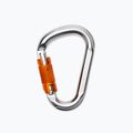 Climbing Technology Hms Snappy Cf Twist Lock L4600006 argintiu-portocaliu 2C46000ZPE 2