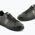 Încălțăminte EA7 Emporio Armani Classic Logo triple black/ gold 12