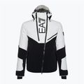 EA7 Emporio Armani jachetă de schi pentru bărbați Giubbotto 6RPG02 alb