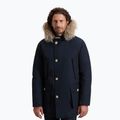 Palton căptușit pentru bărbați Woolrich Arctic Detachable Fur Parka melton blue