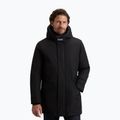 Palton căptușit pentru bărbați Woolrich Polar High Collar Parka black