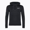 EA7 Emporio Armani Emporio Armani Train Logo Series Hoodie Extended Logo Coft blu noapte albastră/albastră cu logo-ul bluză de bărbați 5