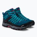 CMP Rigel Mid cizme de trekking pentru copii albastru 3Q12944J 5