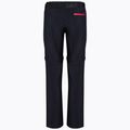 Pantaloni de trekking pentru femei CMP Zip Off 05UG negru/roz 3T51446/05UG/D34 2