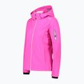 Jachetă softshell pentru femei CMP Zip H924 roz 39A5006/H924/D36 2