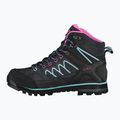 Încălțăminte de trekking pentru femei CMP Moon Mid WP antracite/acqua 10