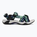 Sandale pentru copii CMP Hamal b.blue/verde fluo 2