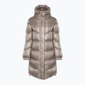 Geacă pentru femei Woolrich Aliquippa Long Puffer light taupe