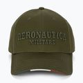 Șapcă pentru bărbați Aeronautica Militare Basic With Metal Eagle military green 2